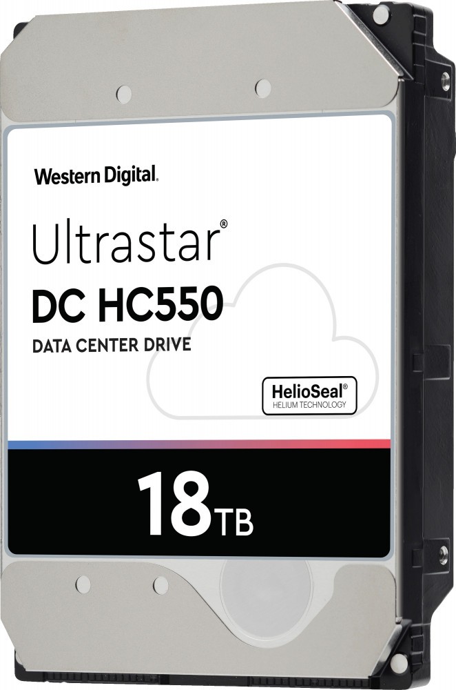 18Tb WD Ultrastar DC HC550 WUH721818ALE6L4, 7200rpm, 3.5", SATA III, 512Mb