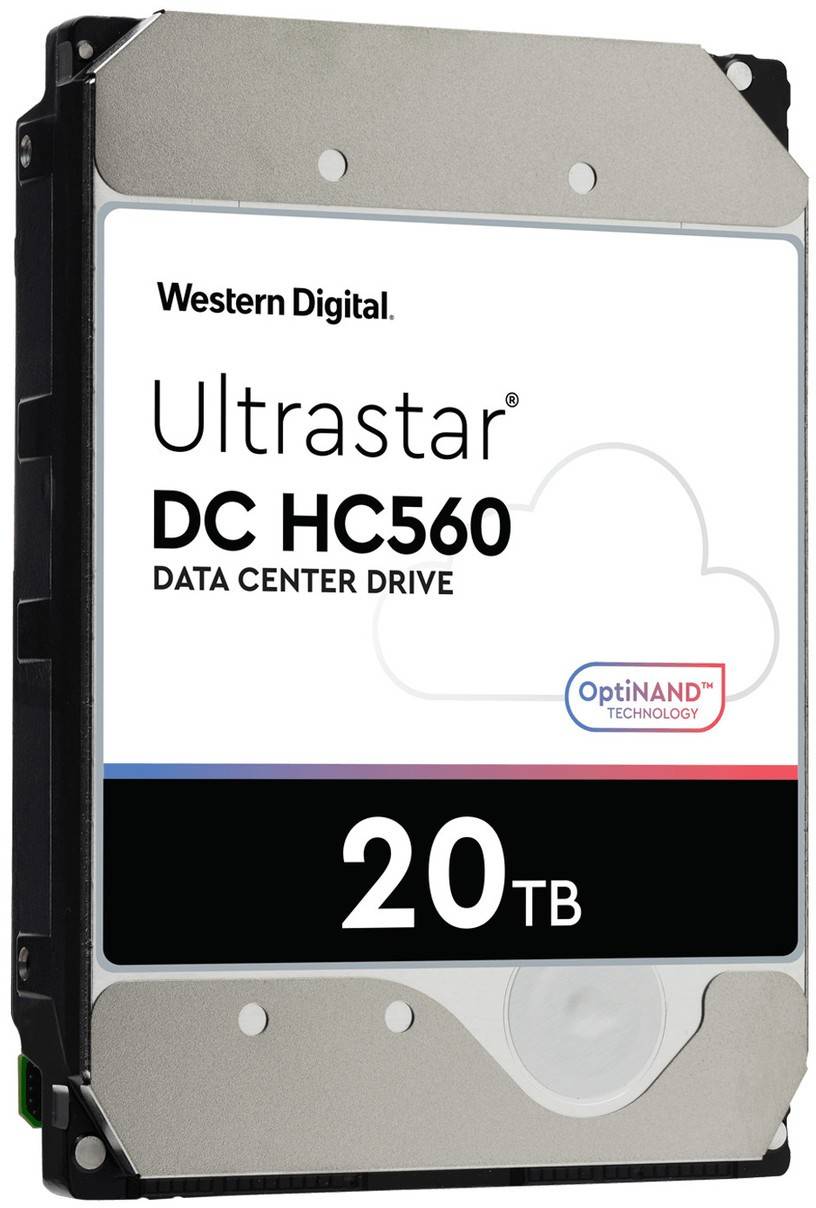 20Tb WD Ultrastar HC560 (0F38785) WUH722020BLE6L4, 7200rpm, 3.5", SATA III, 512Mb