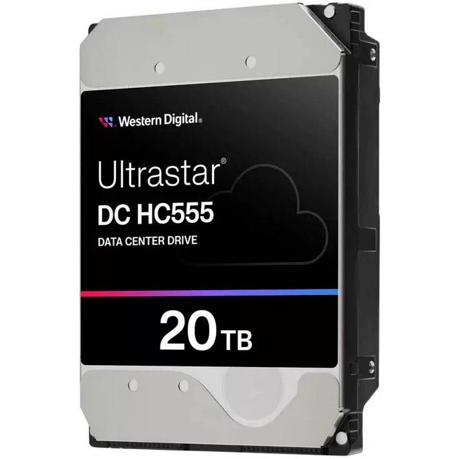 20Tb WD Ultrastar DC HC555 WUH722020CLE6L4, 7200rpm, SATA III, 512Mb