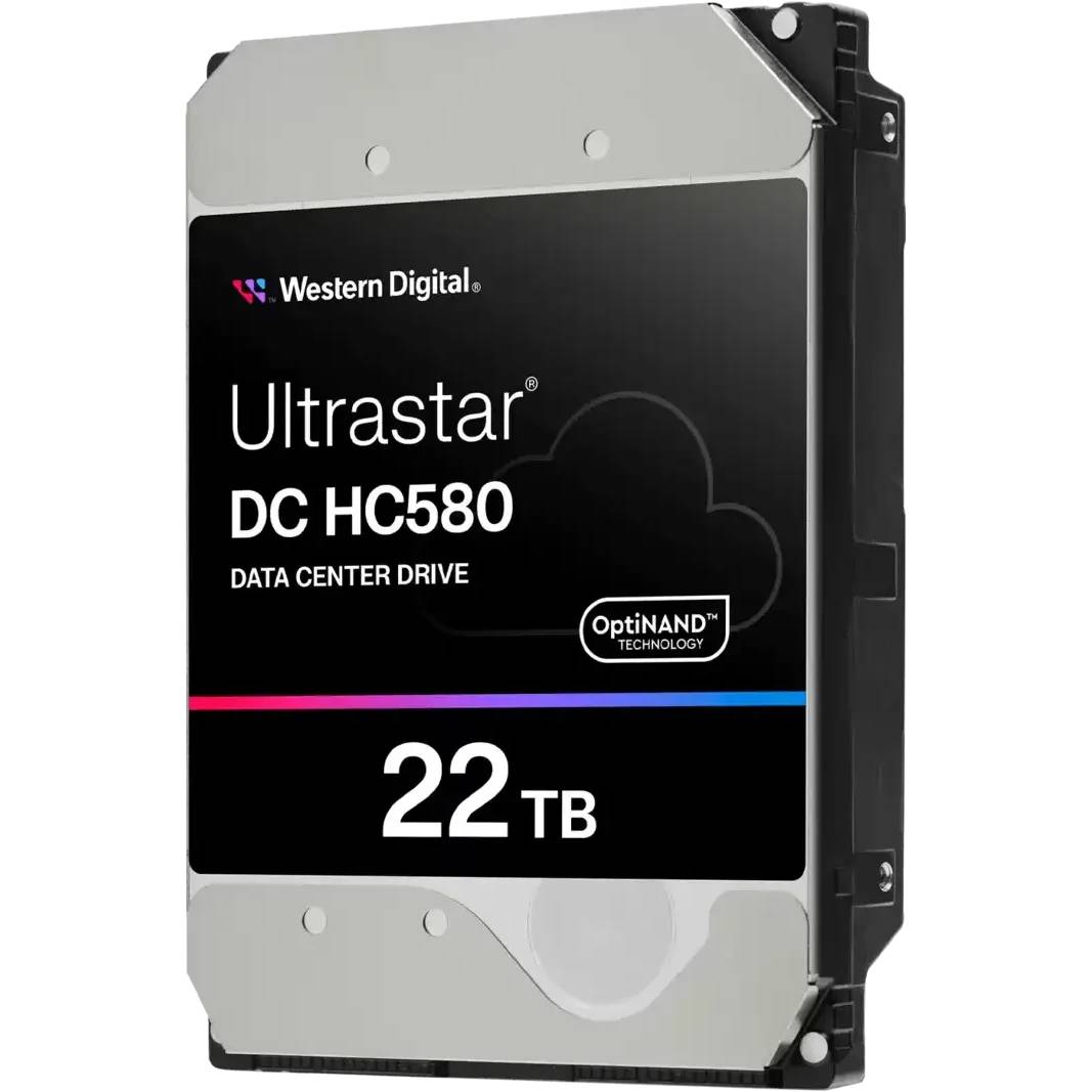 22Tb WD Ultrastar DC HC580 WUH722422AL5204, 7200rpm, SAS, 512Mb