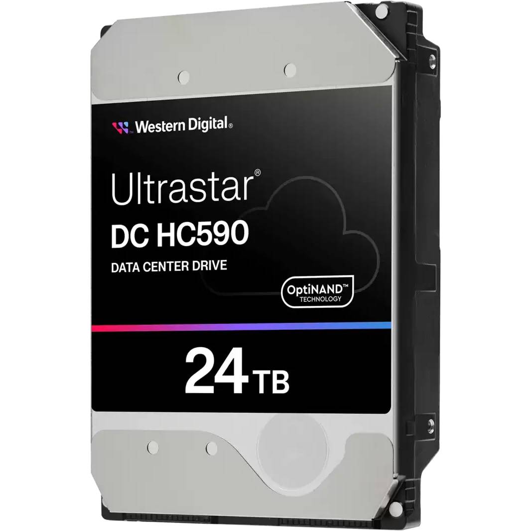 24Tb WD Ultrastar DC HC590 WUH722624ALE6L4, 7200rpm, SATA III, 512Mb