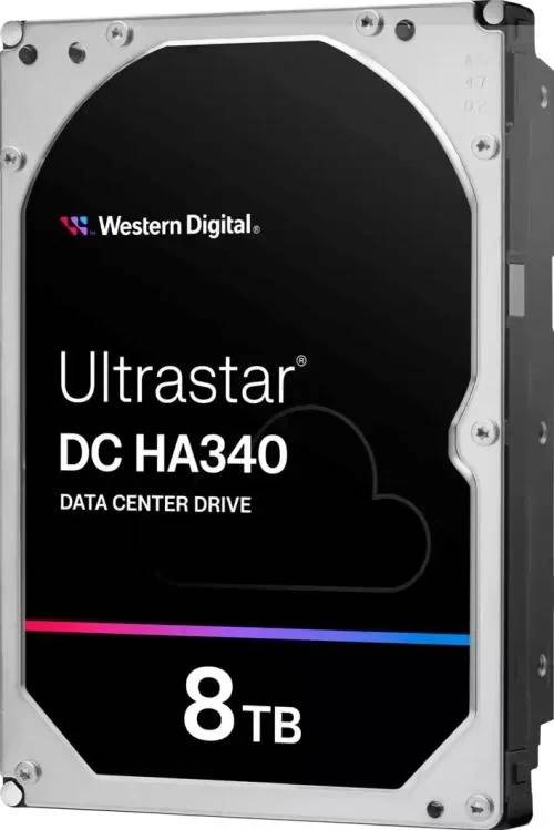 8Tb WD Ultrastar DC HA340 WUS721208BLE604, 7200rpm, 3.5", SATA III, 256Mb