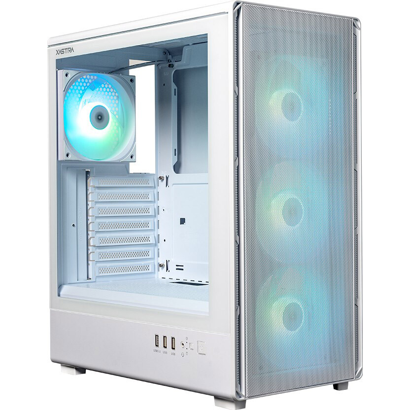 Корпус XASTRA A315 4ARGB White (A315-1FA36A-1FA12A-WH), без БП, ATX