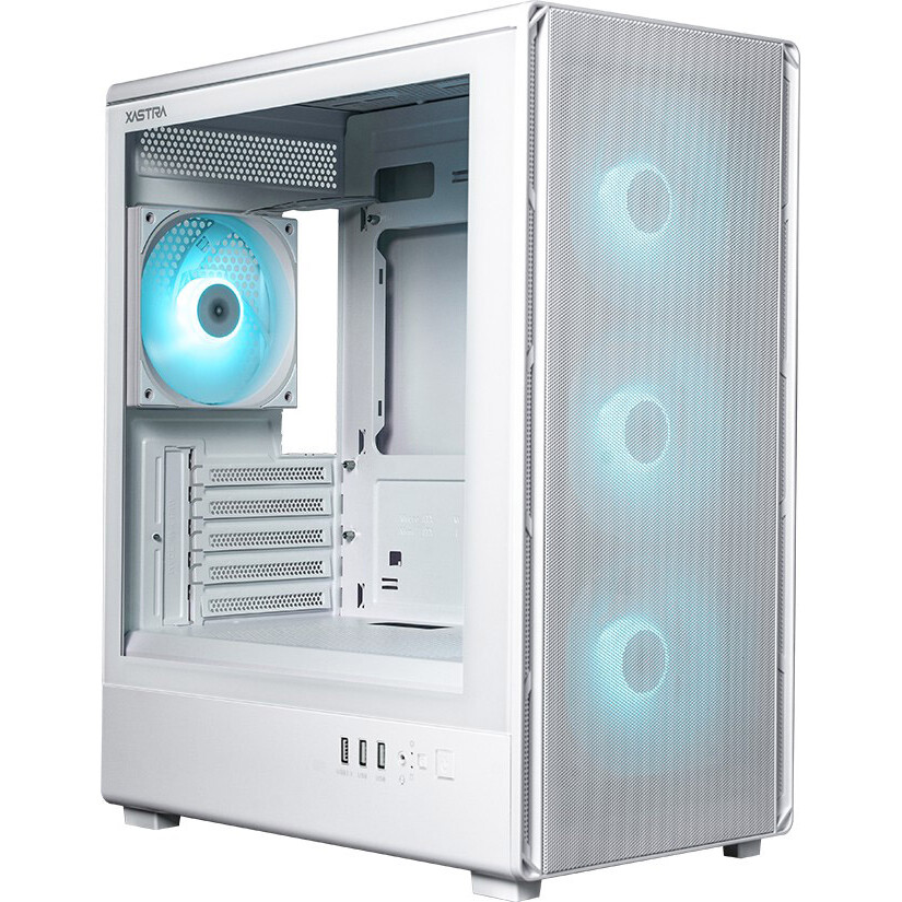 Корпус XASTRA A315M 4ARGB White (A315M-1FA36A-1FA12A-WH), без БП, mATX