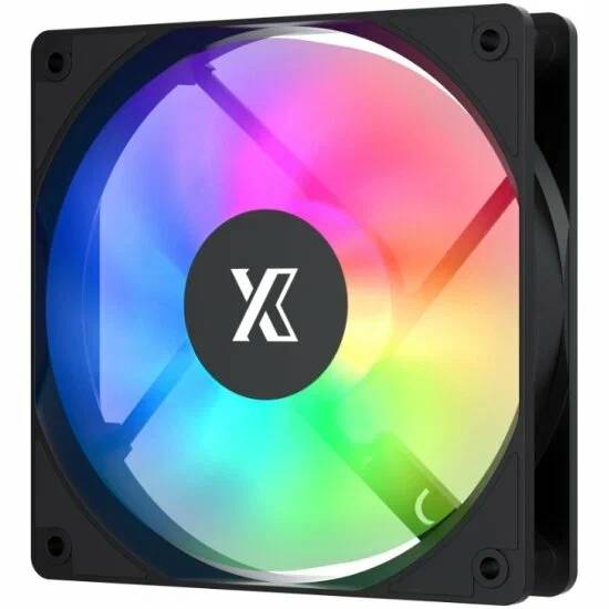 Вентилятор 12x12см XASTRA FC120B ARGB Reverse (FC120-1BA-SRX-GL)