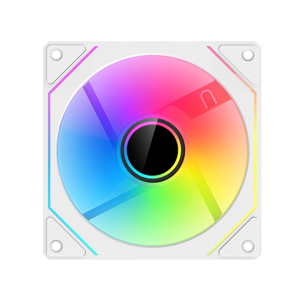 Вентилятор 12x12см XASTRA FM120W ARGB White (FM120-1WA-SXX-GL)