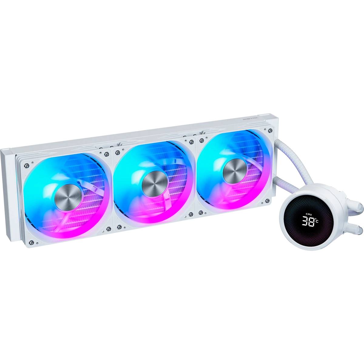 Жидкостное охлаждение XASTRA Equ LQ360 ARGB WH (LQ360-WH3NAFSN00X-GL) (LGA1700 Ready)