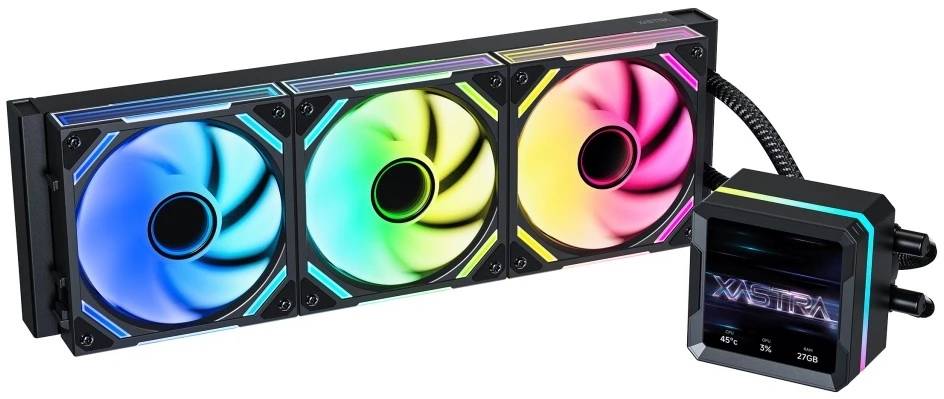Жидкостное охлаждение XASTRA Octant LS360 ARGB BK (LS360-BKAFXX-GL) (LGA1700 Ready)