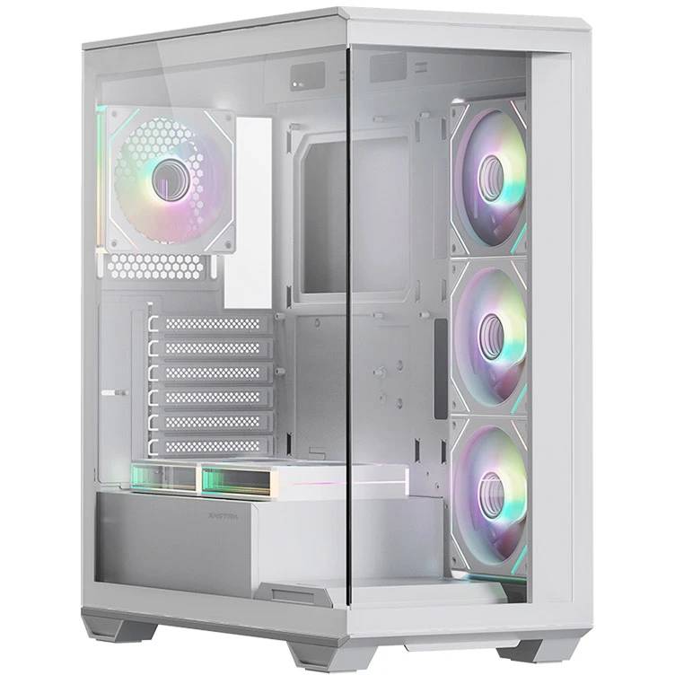 Корпус XASTRA Q600 6FRGB White (Q600-6FM12A-C10-WH), без БП, ATX