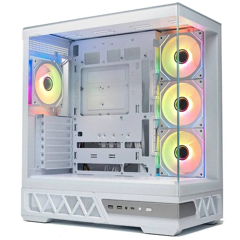 Корпус XASTRA Q700 4ARGB White (Q700-4FM12A-C10-UC-WH), без БП, ATX