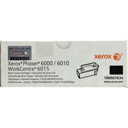 Картридж Xerox 106R01634 черный
