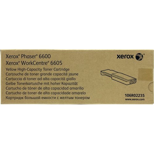 Картридж Xerox 106R02235 желтый