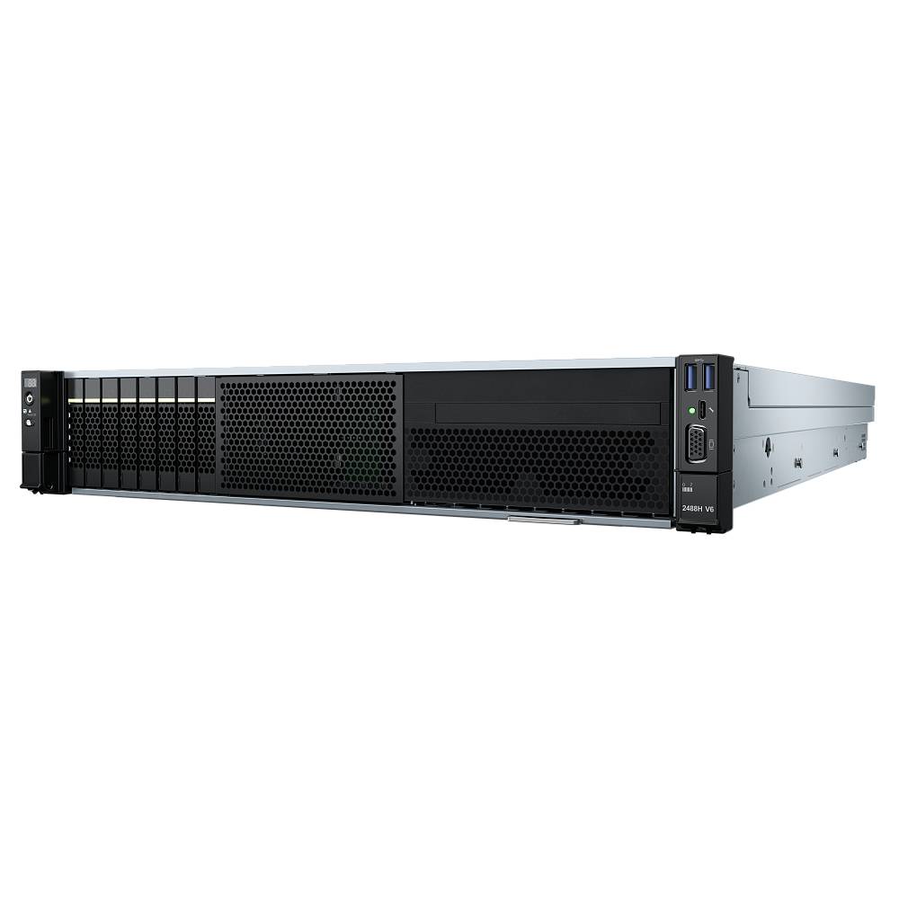 Серверная платформа xFusion 2488H V6, 4xLGA4189, 48xDDR IV ECC, 8x2.5", 2x1500Вт, 2U