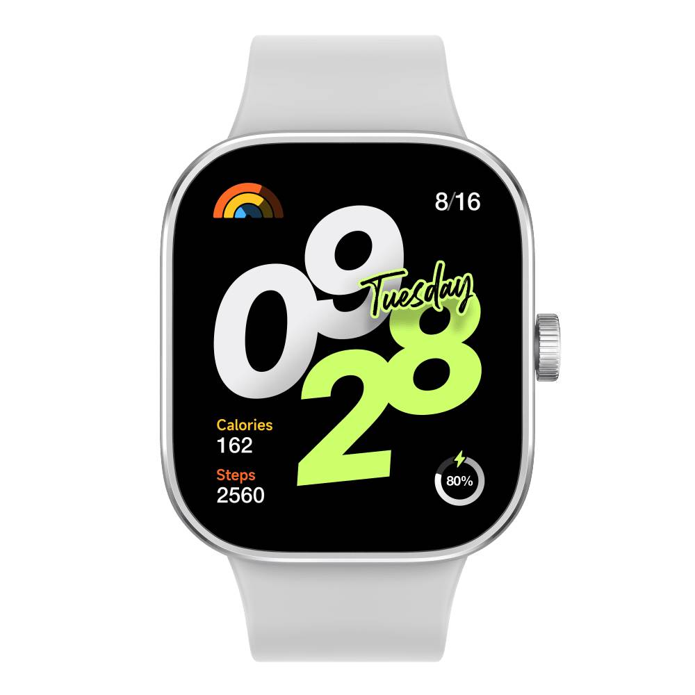 Умные часы Xiaomi Redmi Watch 4, BHR7848GL, серебристый