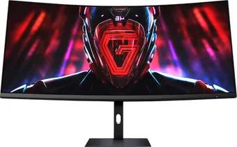 Монитор 34" Xiaomi Curved Gaming Monitor G34WQ, 3440x1440, VA, 180Hz, Speakers (2xHDMI, 2xDP) (C34WQBA-RG)