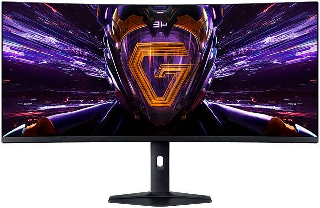 Монитор 34" Xiaomi Curved Gaming Monitor G34WQ, 3440x1440, VA, 180Hz, Speakers (2xHDMI, 2xDP) (C34WQDA-RG)