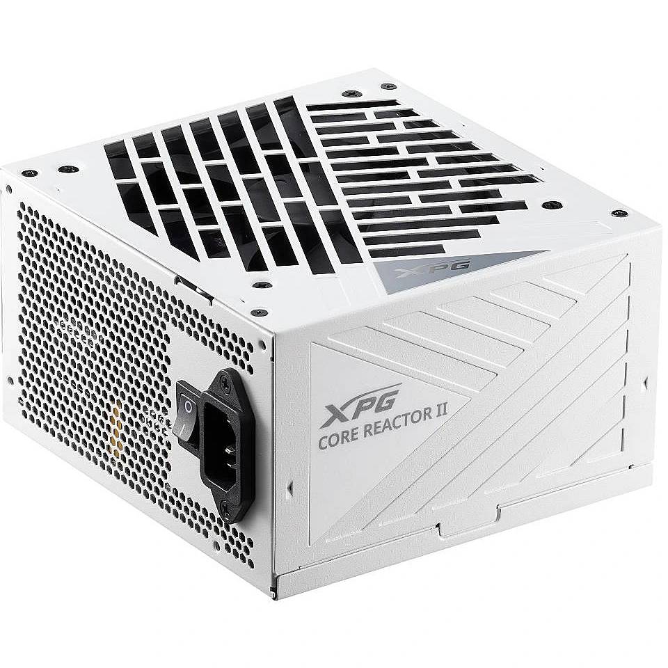 Блок питания 850Вт, XPG CORE REACTOR II White COREREACTORII850G-WHCEU, 80 Plus Gold, APFC, ATX