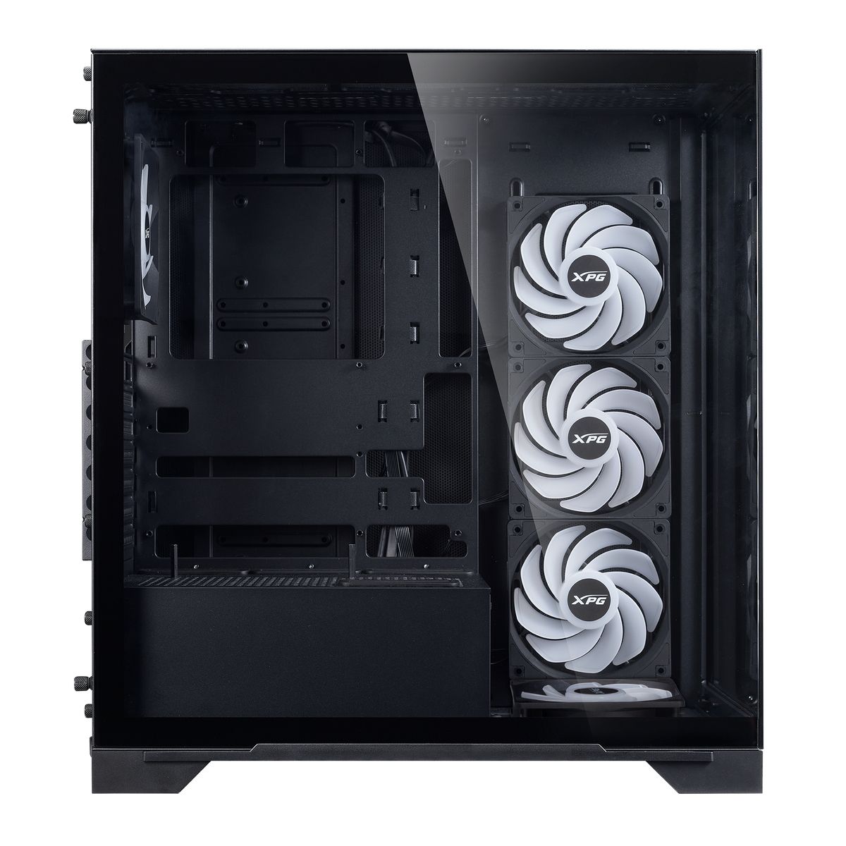 Корпус XPG INVADER X BTF Black INVADERXBTFMT-BKCWW, без БП, ATX