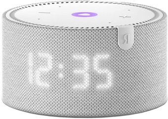 Умная колонка Яндекс Станция Мини Плюс с часами YNDX-00020G, серый (Уценка, после СЦ)