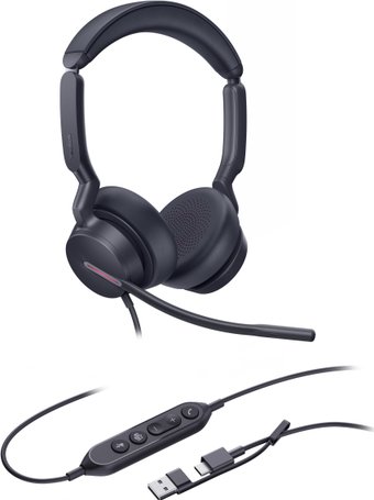 Гарнитура Yealink UH46 Dual UC USB-C/A (1308183)