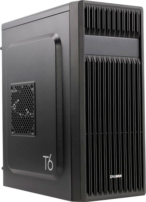 Корпус Zalman T6 Black, без БП, ATX