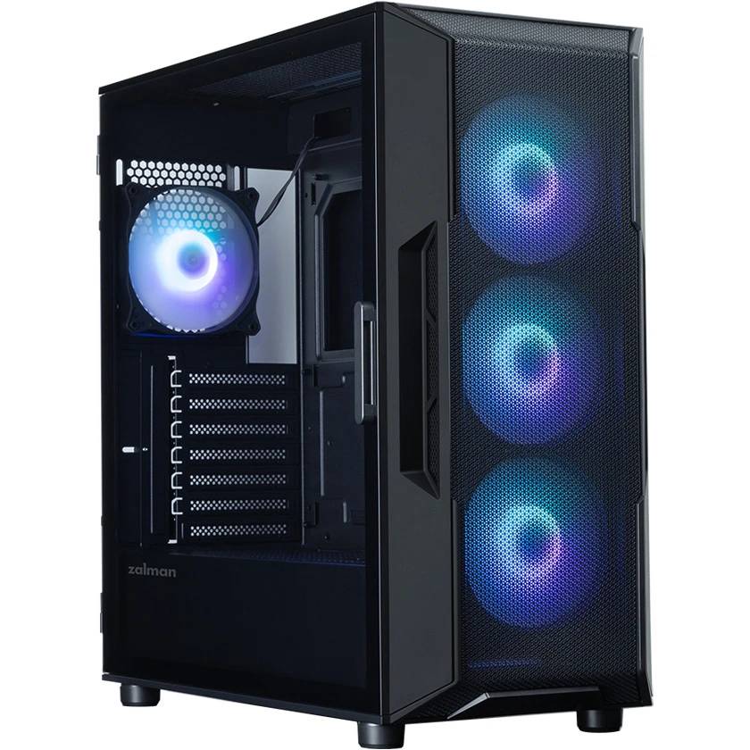 Корпус Zalman I3 NEO ARGB V2 Black, без БП, ATX