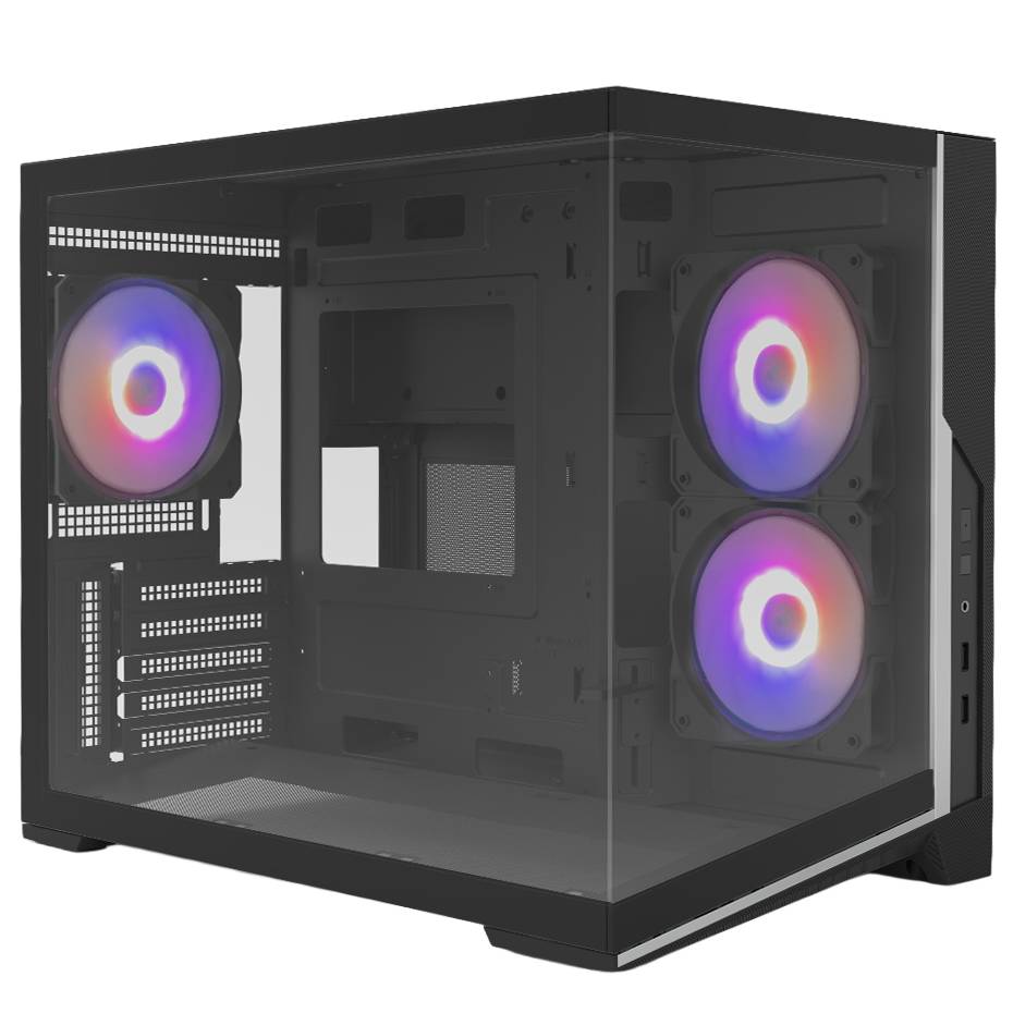 Корпус Zalman D30 Black, без БП, mATX