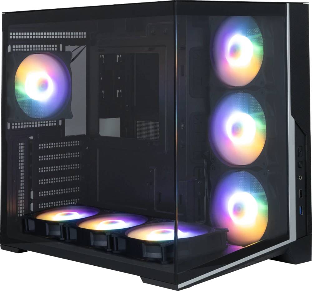 Корпус Zalman D40F Black, без БП, ATX