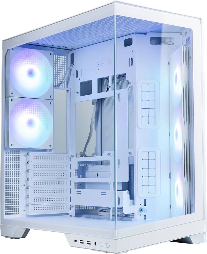 Корпус Zalman D50 White, без БП, ATX