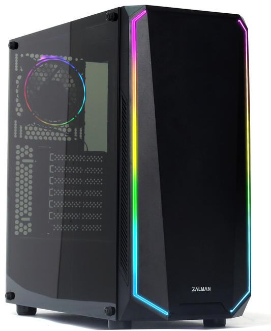 Корпус Zalman K1 Rev.B Black, без БП, ATX