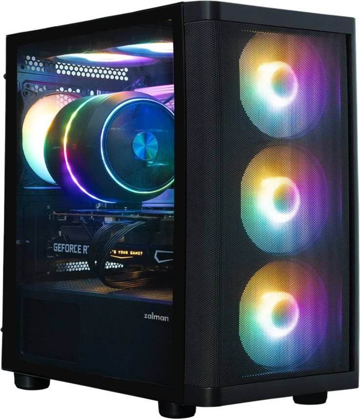 Корпус Zalman M4 SE Black, без БП, mATX