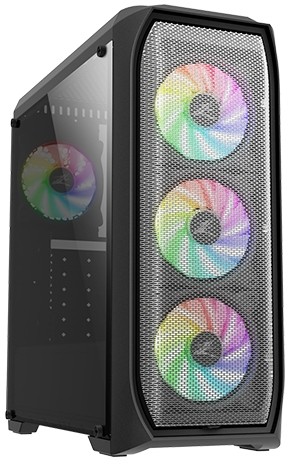 Корпус Zalman N5 MF Black, без БП, ATX