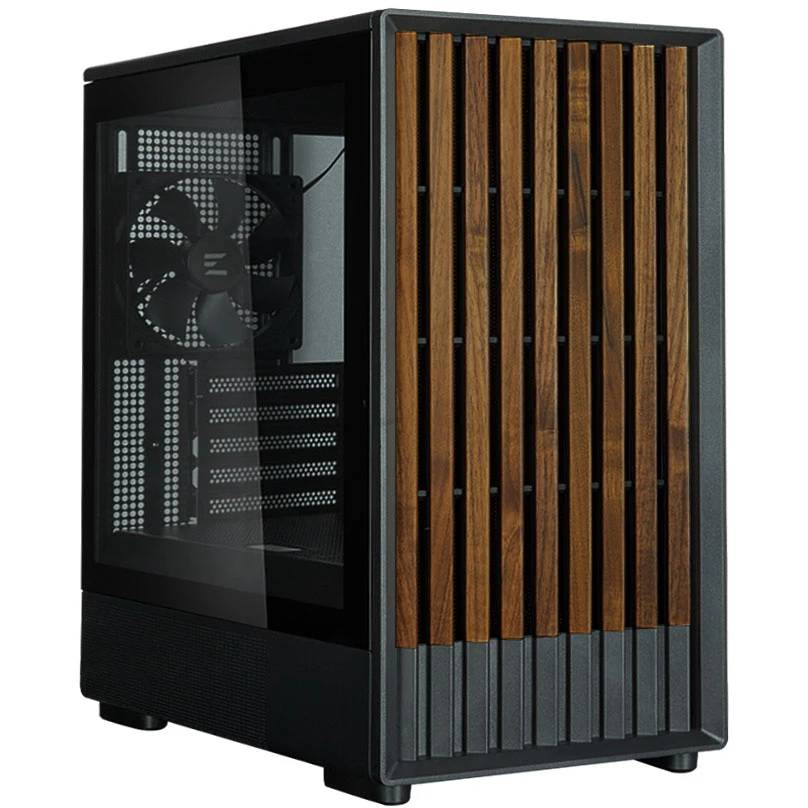 Корпус Zalman P10 NAMU Black, без БП, mATX