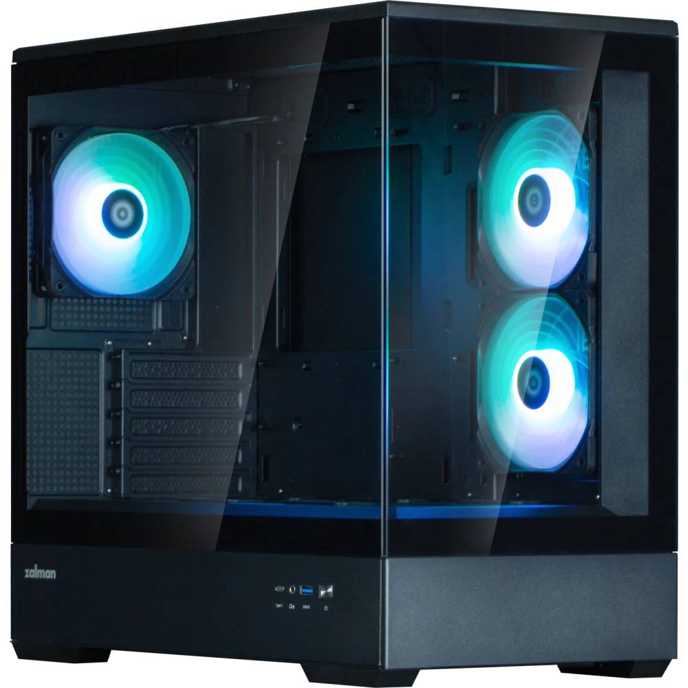Корпус Zalman P30 V2 Black, без БП, mATX