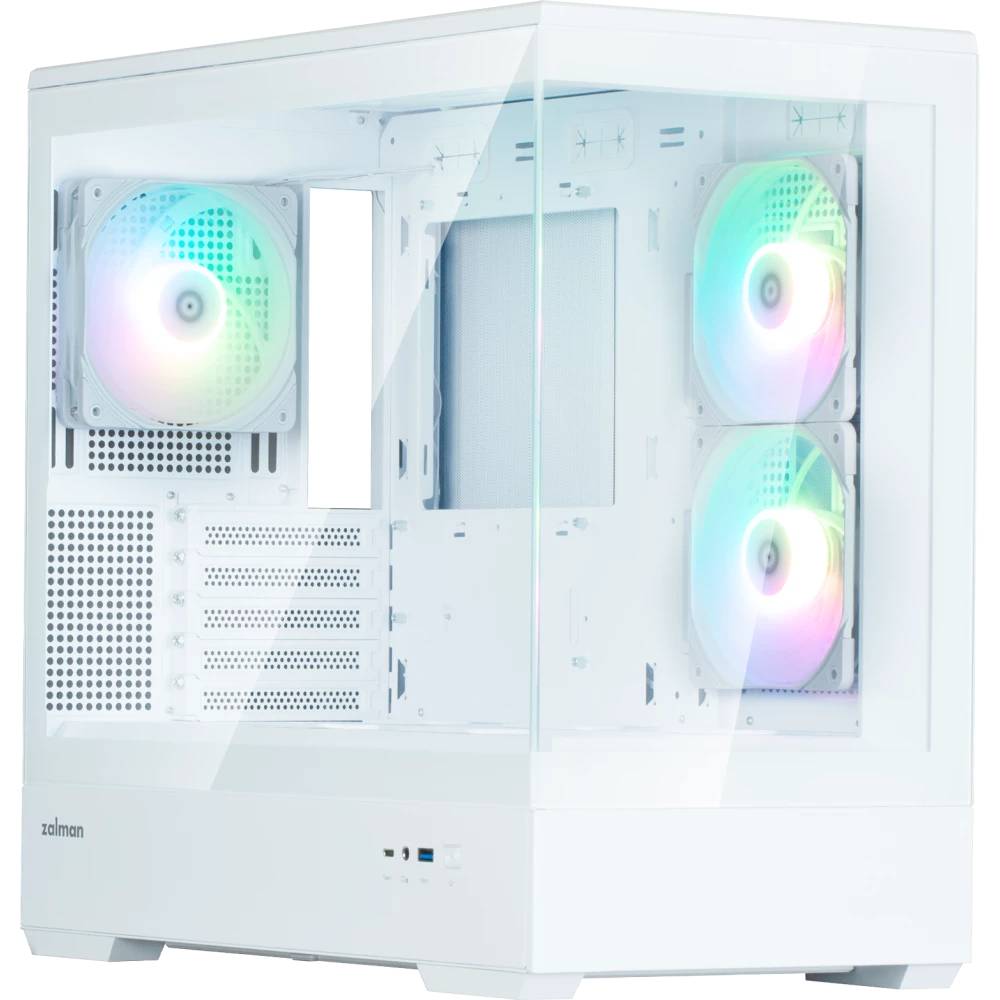 Корпус Zalman P30 V2 White, без БП, mATX