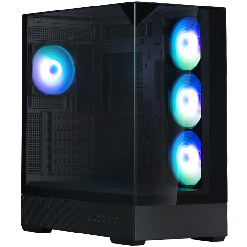 Корпус Zalman P40 Prism Plus Black, без БП, ATX