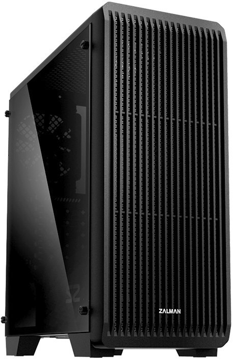 Корпус Zalman S2 TG Black, без БП, ATX