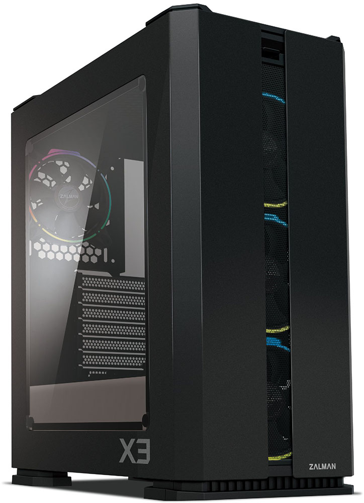 Корпус Zalman X3 Black, без БП, ATX