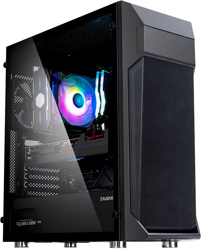 Корпус Zalman Z1 Plus Black, без БП, ATX