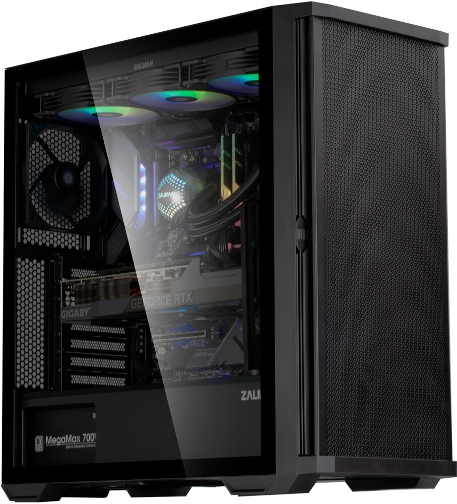 Корпус Zalman Z10 Black, без БП, ATX