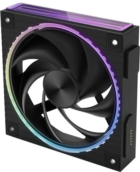 Вентилятор 12x12см Zalman ZM-DF120R Black