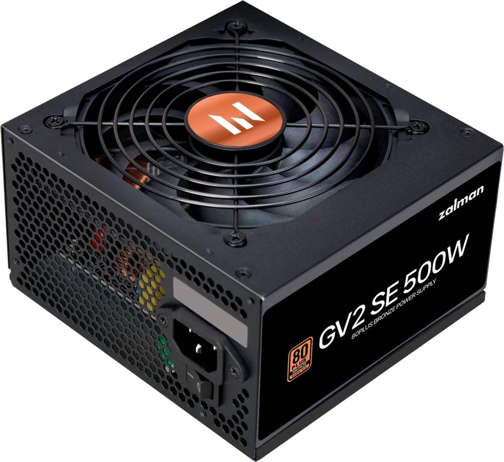 Блок питания 500Вт, Zalman ZM500-GV2SE, 80 Plus Bronze, APFC, ATX