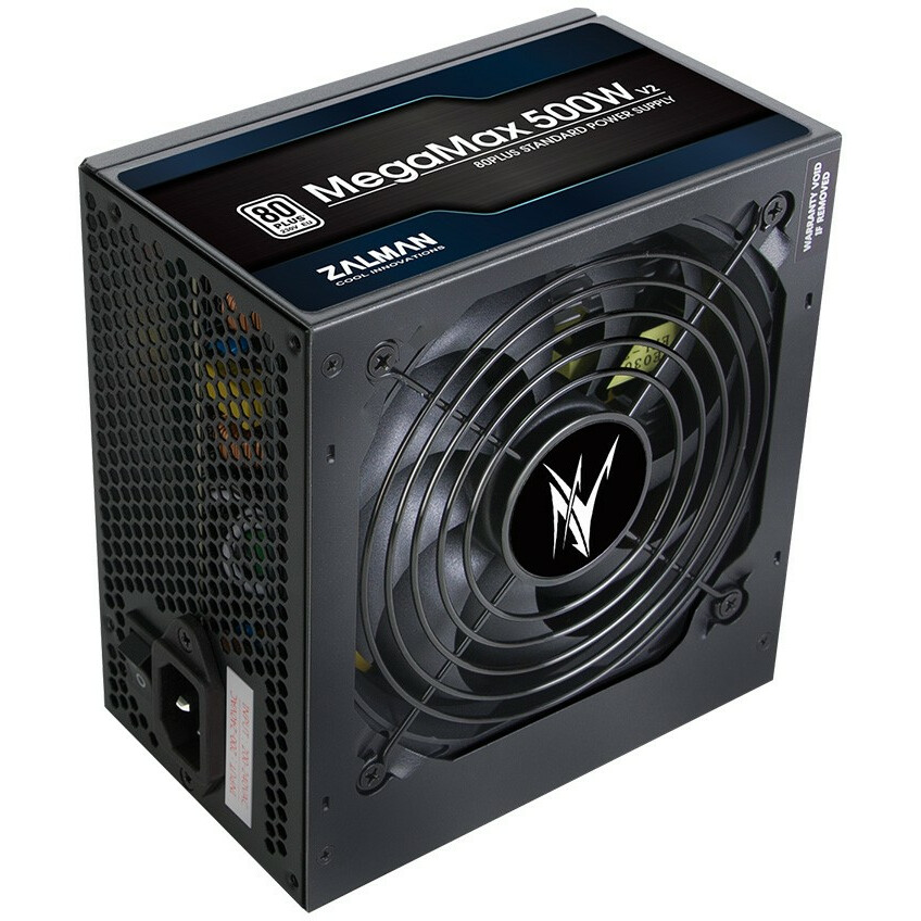 Блок питания 500Вт, Zalman ZM500-TXII V2, 80 Plus Standard, APFC, ATX