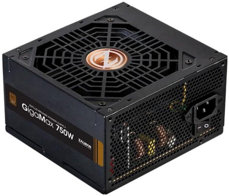 Блок питания 750Вт, Zalman ZM750-GVII, 80 Plus Bronze, APFC, ATX