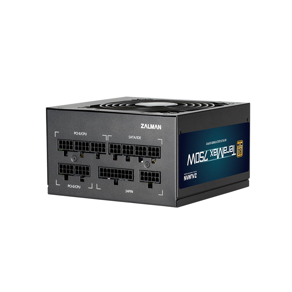 Блок питания 750Вт, Zalman ZM750-TMX, 80 Plus Gold, APFC, ATX