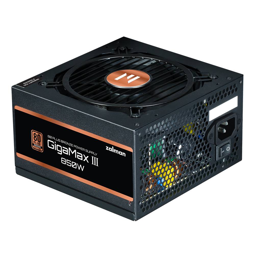 Блок питания 850Вт, Zalman ZM850-GV3, 80 Plus Bronze, APFC, ATX