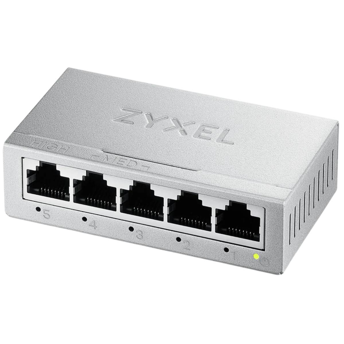 Коммутатор ZyXEL GS-105B V5 (GS-105BV5-EU0101F), 5xLAN 1Gbps