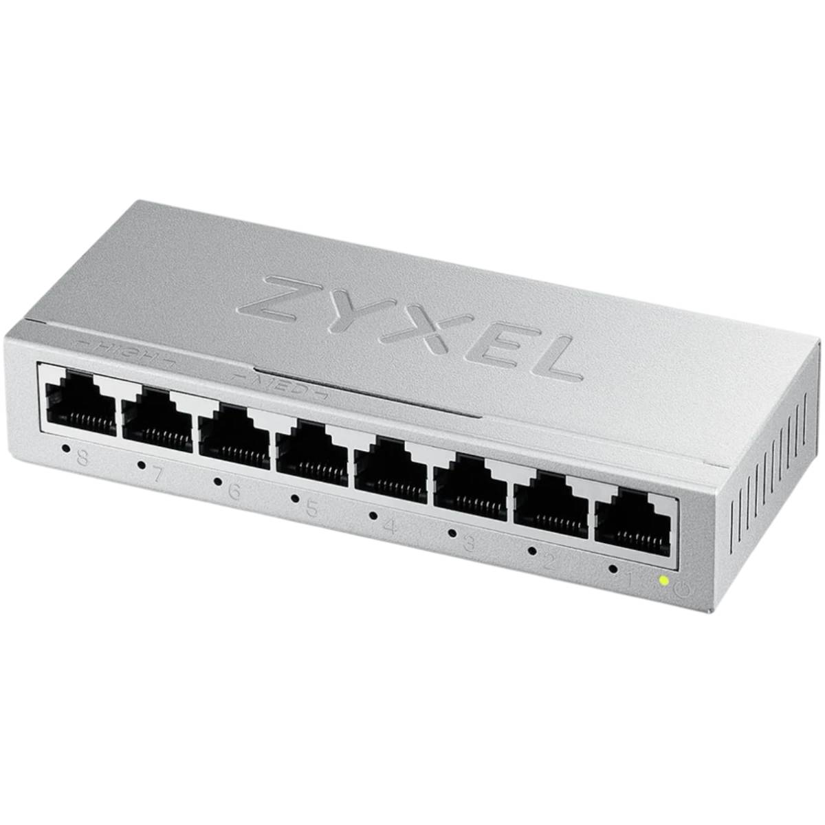 Коммутатор ZyXEL GS-108BV5 (GS-108BV5-EU0101F), 8xLAN 1Gbps