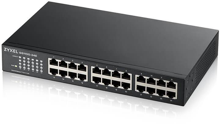 Коммутатор ZyXEL GS1100-24E-EU0103F, 24xLAN 1GBbps