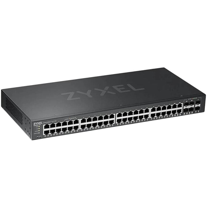 Коммутатор Zyxel GS2220-50, 44xLAN 1Gbps, 4xCombo (1Gbps/SFP), 2xSFP